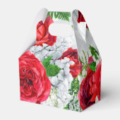 ロマンチックなバラギフトボックス フェイバーボックス (裏面サイド)