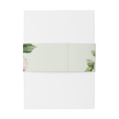 ロマンチックなバラソープベリーバンドラベルラップ 招待状ベリーバンド (裏面例)