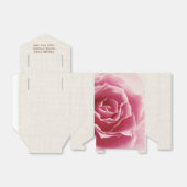 ロマンチックなバラバーラップ結婚テクスチャ フェイバーボックス (折り畳みなし)