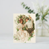 ロマンチックなバラ園 ポストカード (スタンド正面)