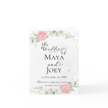 ロマンチックなバラ幾何結婚物の