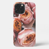 ロマンチックなバラ素朴写真作品 iPhoneケース (裏面)