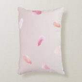 ロマンチックなバラ花びら アクセントクッション (正面(垂直))