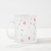 ロマンチックなバラ花びら トラベルマグ (左)