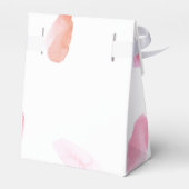 ロマンチックなバラ花びら フェイバーボックス (裏面サイド)