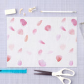 ロマンチックなバラ花びら 薄葉紙 (クラフト)