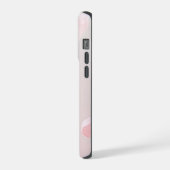 ロマンチックなバラ花びら iPhoneケース (左側面)