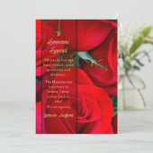 ロマンチックなバラ誰かのスペシャルカード サンキューカード (スタンド正面)