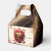 「ロマンチックなバラ開花」 フェイバーボックス (正面サイド)