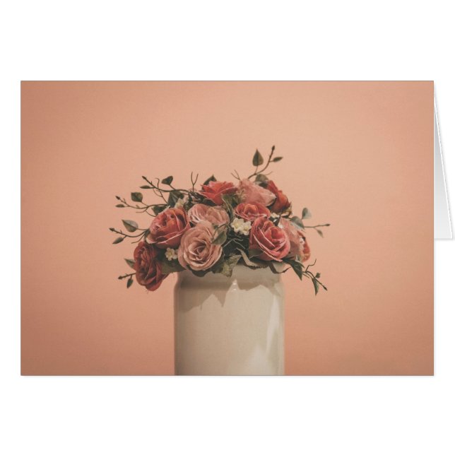 ロマンチックなバラ (正面横)