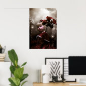 ～ロマンチックなバラ～ ポスター (ホームオフィス)