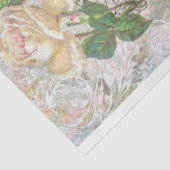 ロマンチックなバラ、詩と映画のデコペ縁どージ 薄葉紙 (詳細)