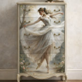 ロマンチックなバレリナダンスフォレストデクページ 薄葉紙