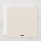 ロマンチックなバレンタインの名言、ユーモアのある赤いハート シーズンカード (裏面)