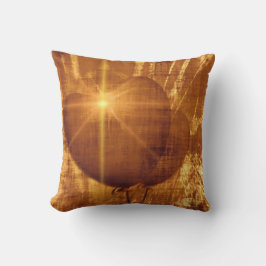 ロマンチックなバレンタインの愛の光 アウトドアクッション