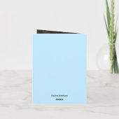 ロマンチックなバレンタインデーのカードのパーソナライズされた写真 ノートカード (裏面)