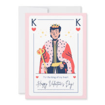 ロマンチックなバレンタインデーのカード