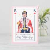 ロマンチックなバレンタインデーのカード シーズンカード (スタンド正面)