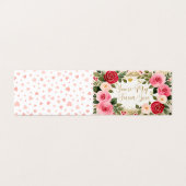 ロマンチックなバレンタインデーのグリーティングカード (外部フラット)