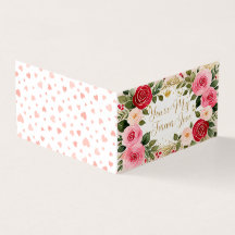 ロマンチックなバレンタインデーのグリーティングカード