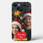 ロマンチックなバレンタインデーのプレミアムパーソナライズされた写真 Case-Mate iPhoneケース (裏面)
