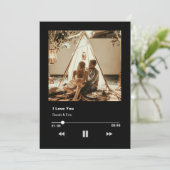 ロマンチックなバレンタインデーの愛する音楽プレーヤー シーズンカード (スタンド正面)