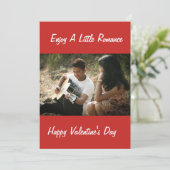 ロマンチックなバレンタインデーを楽しんで シーズンカード (スタンド正面)