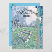 ロマンチックなバレンタインデーハートガーデンベンチ彼のために (正面/裏面)