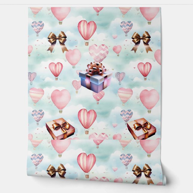 ロマンチックなバレンタインデー壁紙 – デジタルデザイン 壁紙 (ほどく)