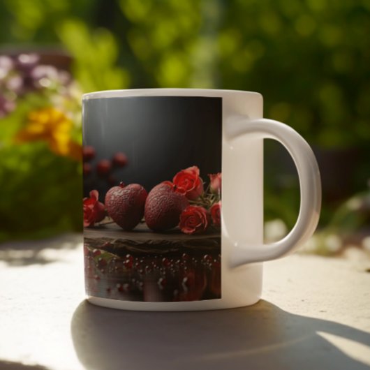 ロマンチックなバレンタインデー大人2マグカップ コーヒーマグカップ