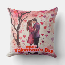 ロマンチックなバレンタインデー装飾用クッション – カップル クッション