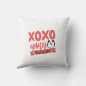 ロマンチックなバレンタインデー装飾用クッション- クッション (裏面)