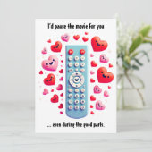 ロマンチックなバレンタインデー | 映画を一時停止してみませんか シーズンカード (スタンド正面)