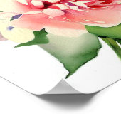 ロマンチックなパステル、付き添い人ズブーケ(A) ポスター (角)