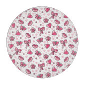 ロマンチックなパターン カッティングボード (正面)