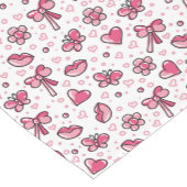 ロマンチックなパターン ショートテーブルランナー (コーナー)