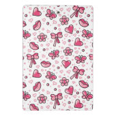 ロマンチックなパターン ミニクリップボード (裏面)