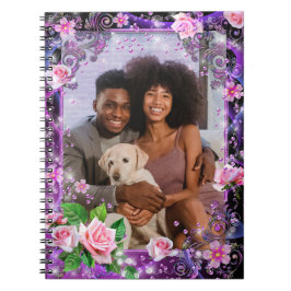 ロマンチックなパーソナライズスパイラルノート ノートブック