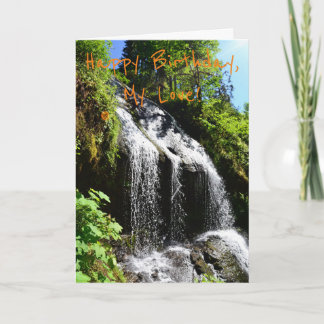 ロマンチックなパートナー誕生日カード カード