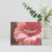 ロマンチックなヒマワリ ポストカード (スタンド正面)