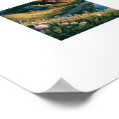 ロマンチックなビーチの夢信じ:自分自身のポスター ポスター (角)