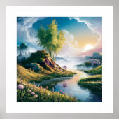 ロマンチックなビーチの夢信じ:自分自身のポスター ポスター (正面)