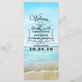 ロマンチックなビーチ結婚式番組 プログラム