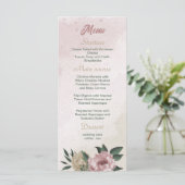 ロマンチックなピンクとシャンパンの結婚花 メニュー (スタンド正面)