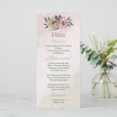 ロマンチックなピンクとシャンパンの結婚花 メニュー (スタンド正面)