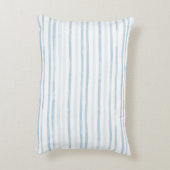 ロマンチックなピンクと青の花 アクセントクッション (裏面(縦))