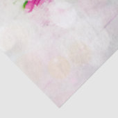 ロマンチックなピンクのバラと《写真》ぼけ味&キラキラの白 薄葉紙 (詳細)