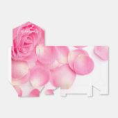 ロマンチックなピンクのバラの行商人の好意ボックス フェイバーボックス (折り畳みなし)