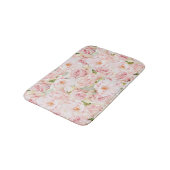 ロマンチックなピンクのバラ バスマット (アングル)
