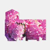 ロマンチックなピンクのフローラエレガントアジサイ フェイバーボックス (折り畳みなし)
